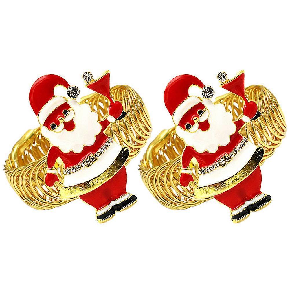 Christmas Theme Curtain Holdback Buckle in Red Alloy for Home Decor Suitable for Various Curtains