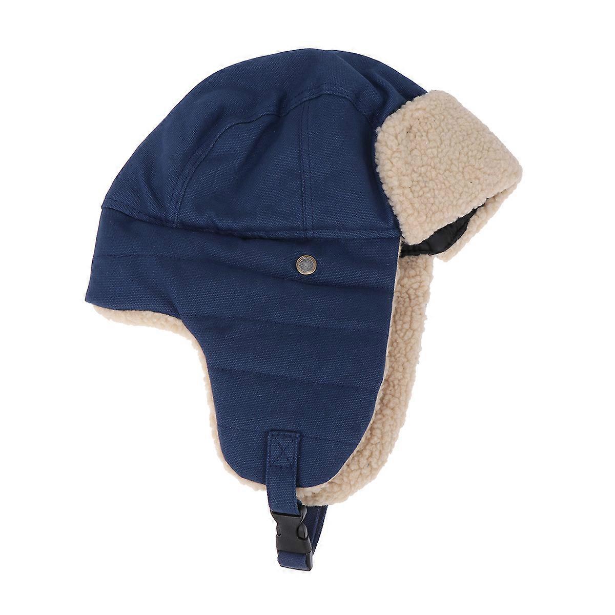Winter Warm Cap Thick Ear Flap Windproof Hat for Men Women