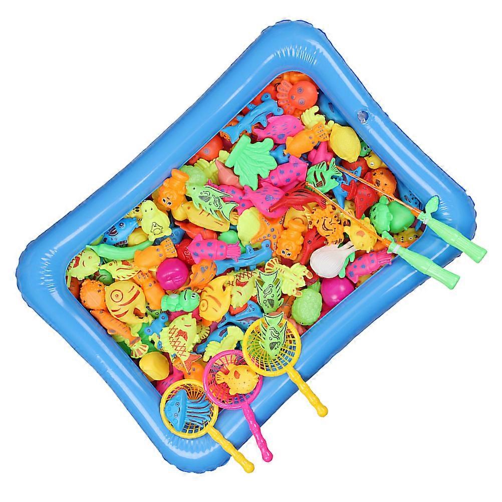Fishing Toys 47Pcs Game Kit For Children Ideal For Birthday And Family Time Encouraging Color Recognition And Imagination