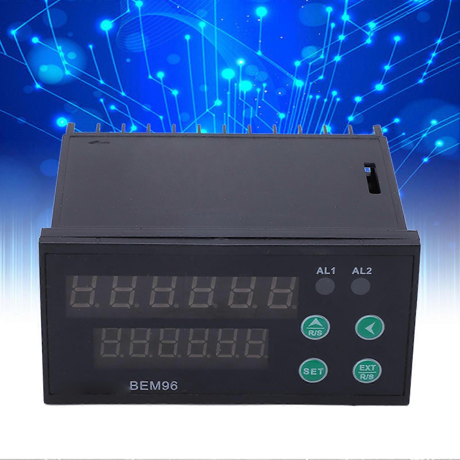 Digital Timer Counter 6-Digit LED Display 96x48mm AC100-240V