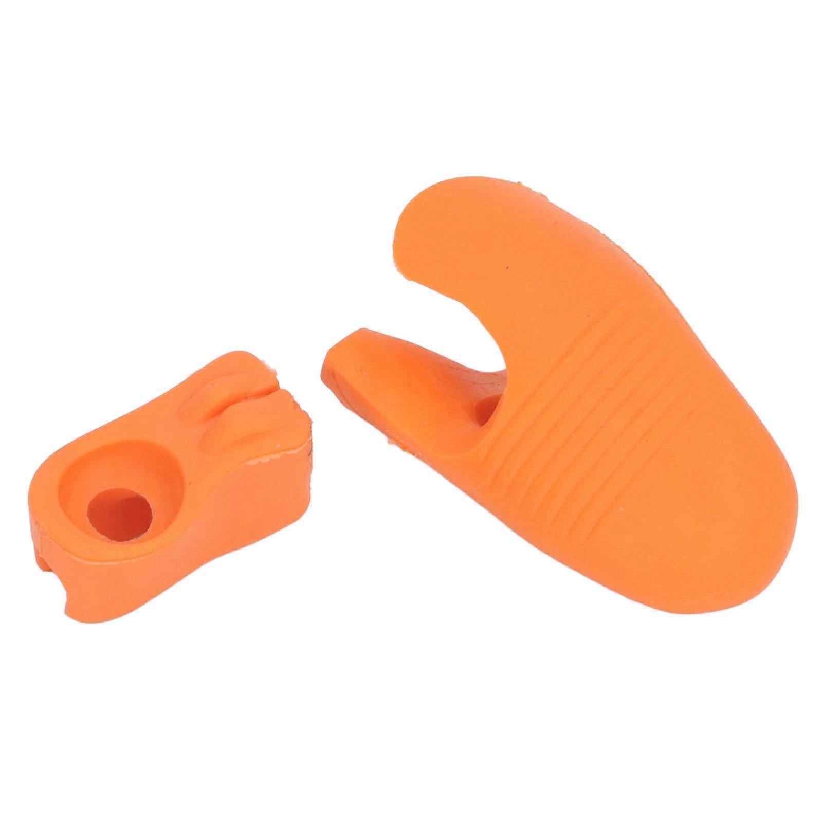 Bow Hold Teaching Material Violin Bow Grip Corrector Compact Comfortable Touch 2 (ORANGE)
