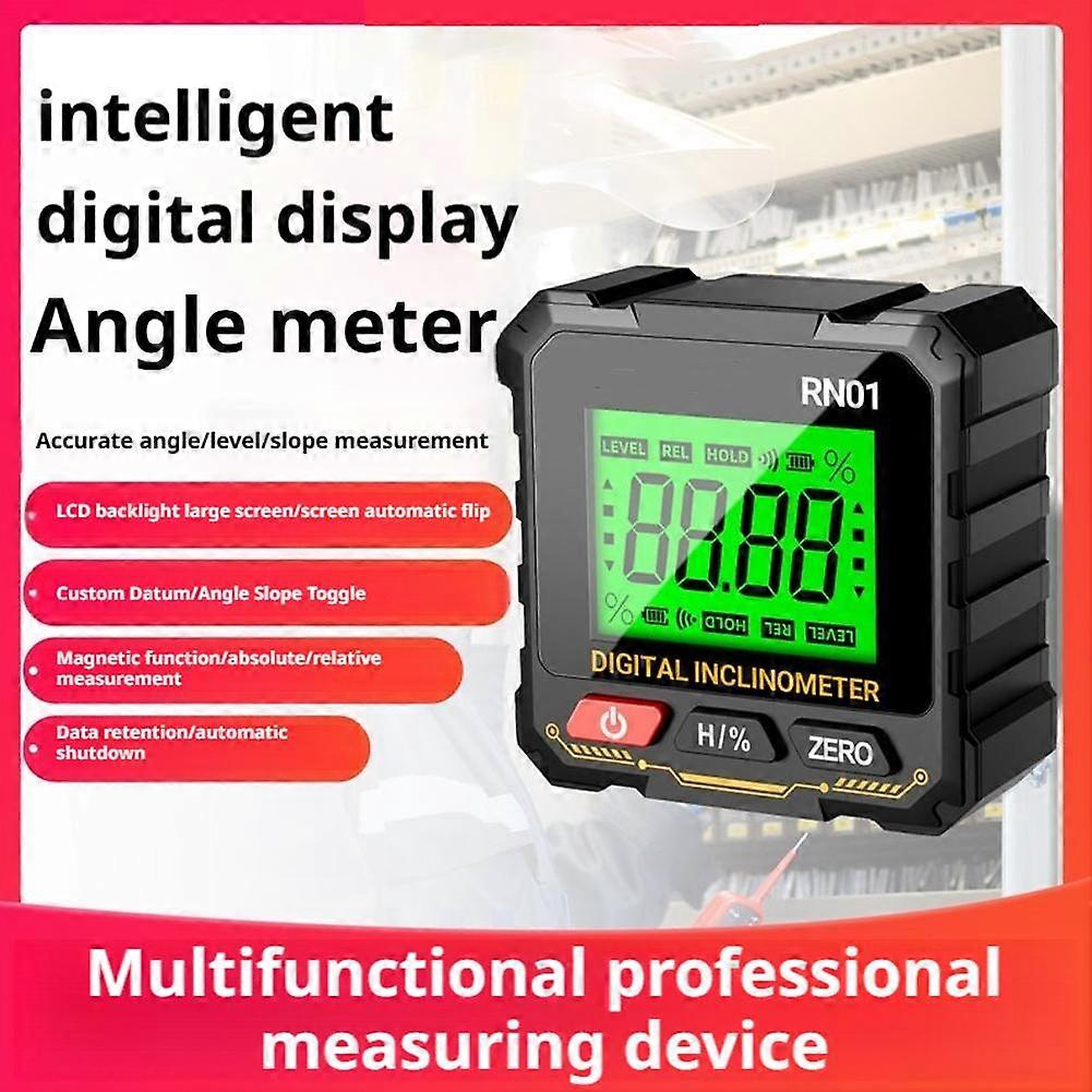 Angle Measuring Unique with Level Magnetic Inclinometer Digital Mini Instrument