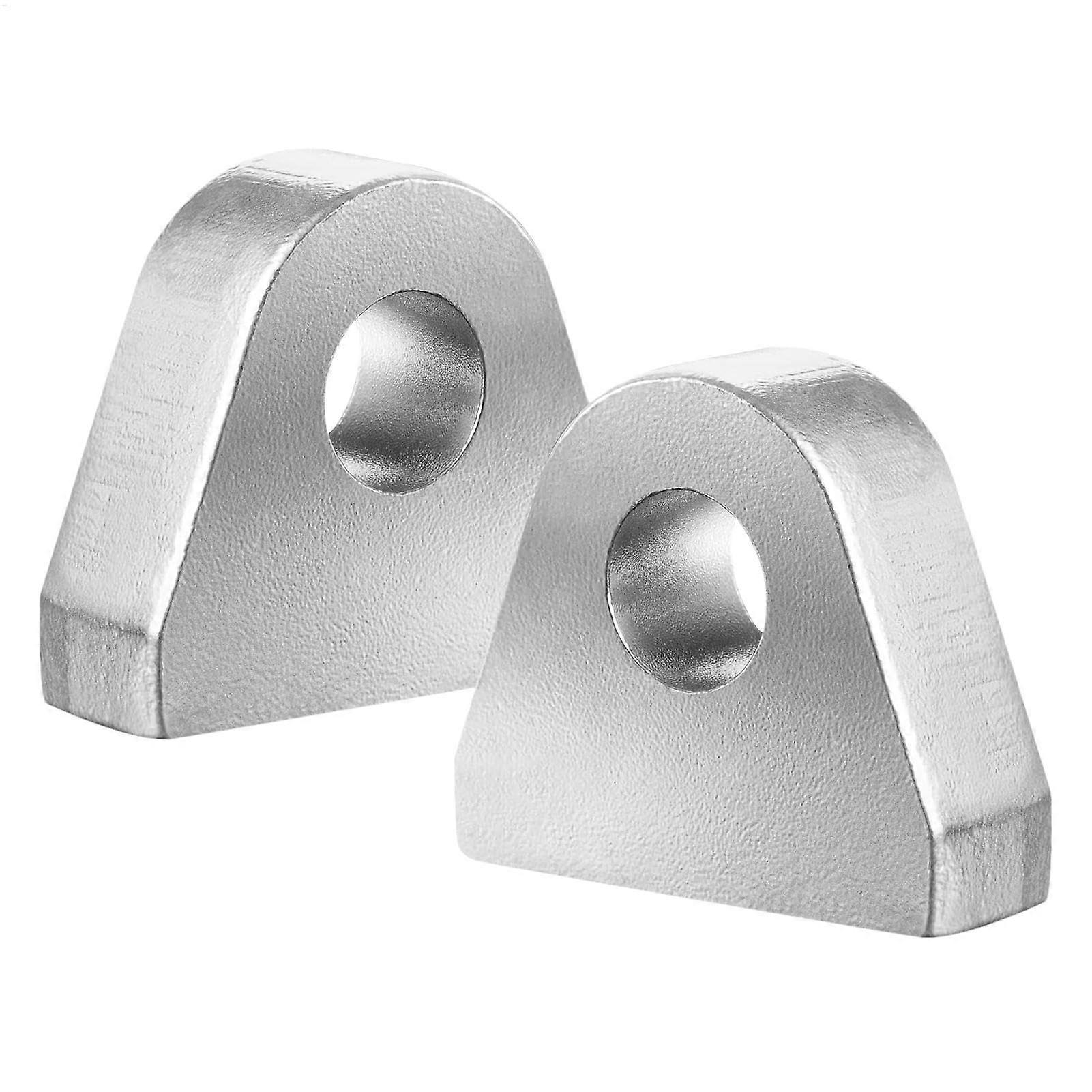 Clevis Mount for Chassis Restraint, Heavy Duty Steel Construction, 2 x Hackle Clips for Trucks, Trailers, Off-Road Vehicles