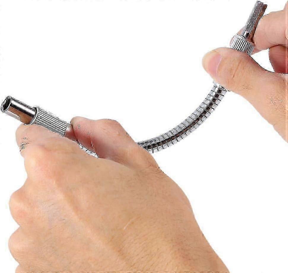 1/4" Flexible Extension Screwdriver, Drill Bit Shank Holder Connection For Electronic Drill Screwdriver