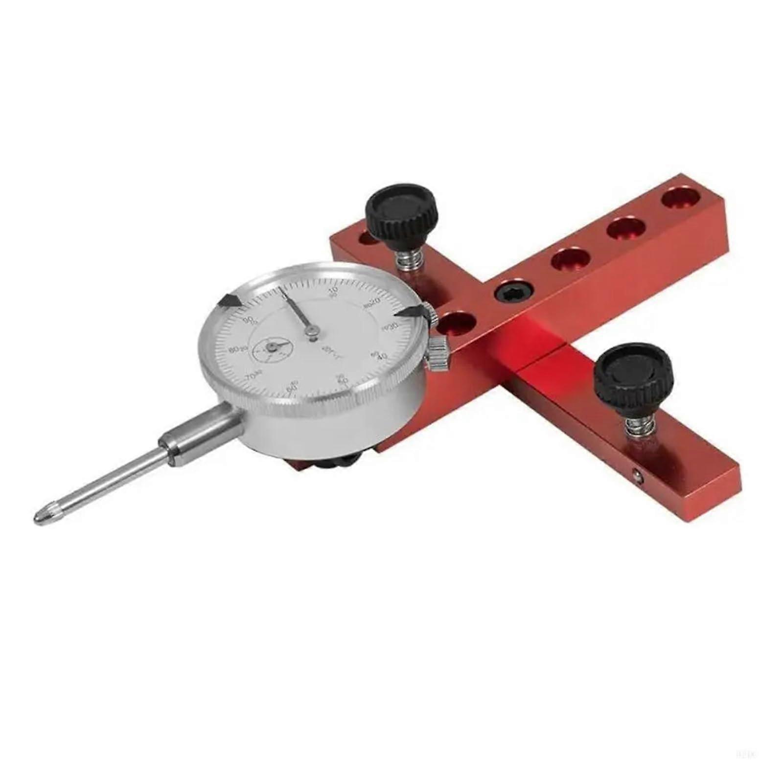 02DC Basic Kits with Dial Indicator, Suitable for Alignment, Calibration, Workshops, Machines such as Table Saws, Drills, Pressing Lucky