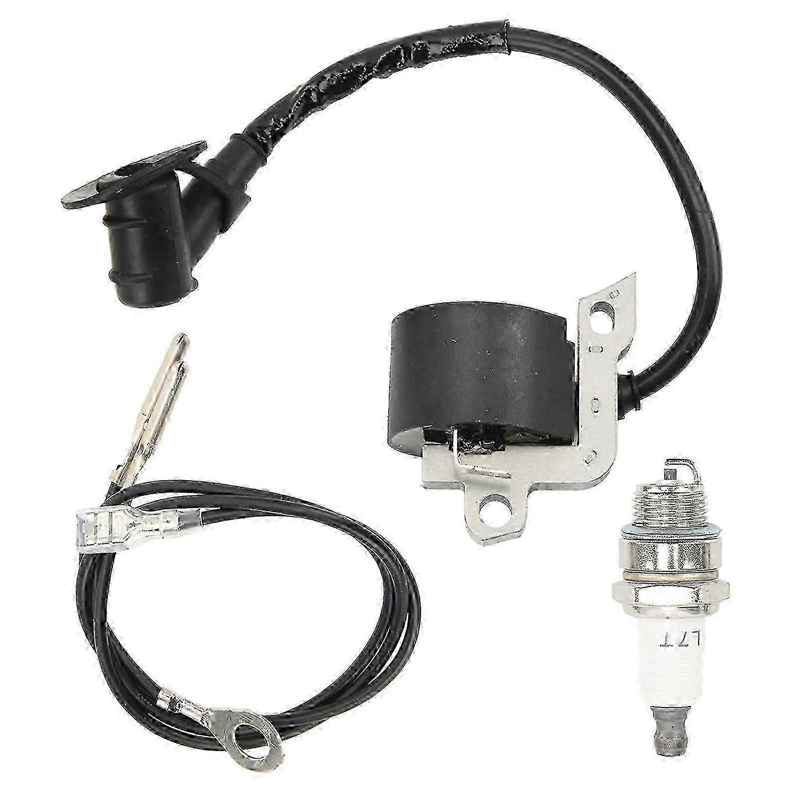 Ignition Coil Spark Plug Kit for Stihl MS240 MS290 Series