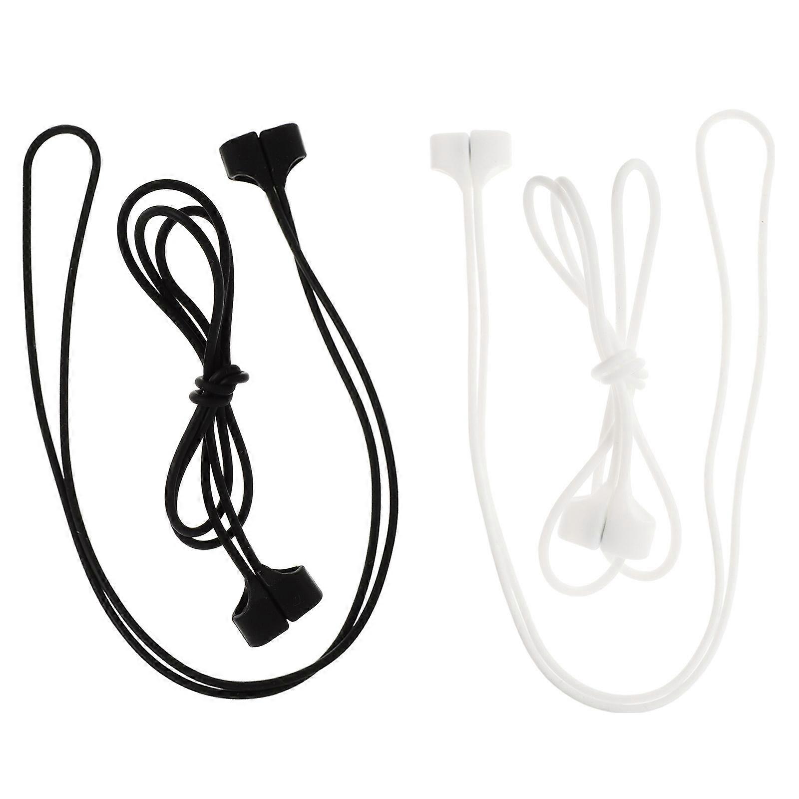 Anti-lost Silicone Rope for Earphone Assorted Color Prevents Falling or Losing Lightweight Portable