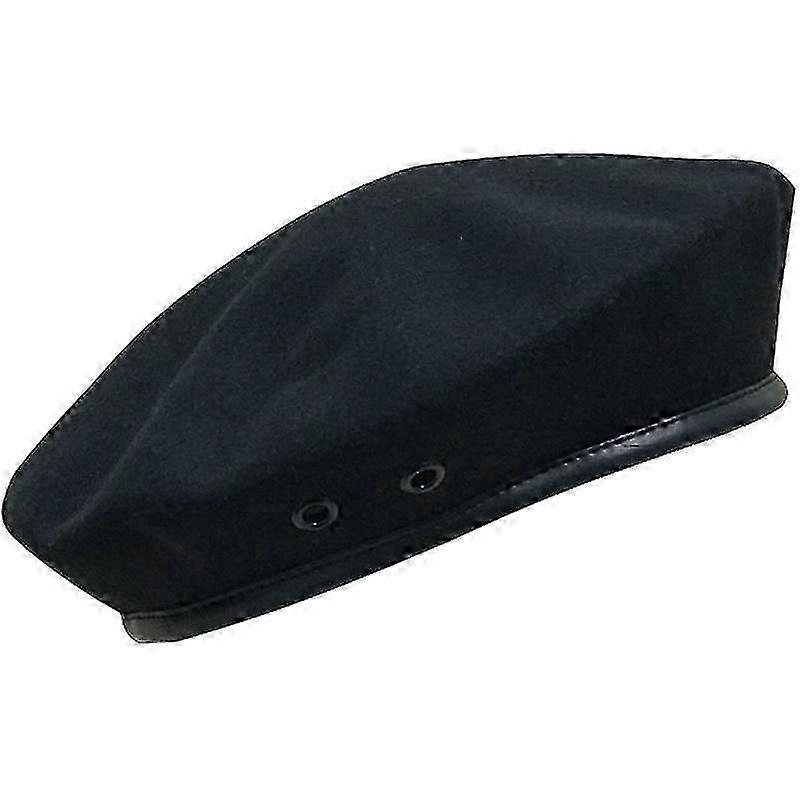 Plus Size ullberet for menn - åttekantet fransk kunstnerlue og filthatt