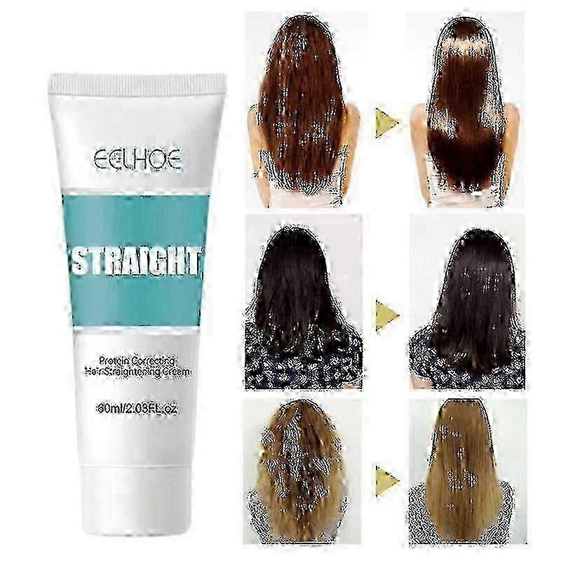 3ピースストレートヘアクリームキット:リボンディングクリームで髪を修正してまっすぐにするためのパーマネントプロテイン
