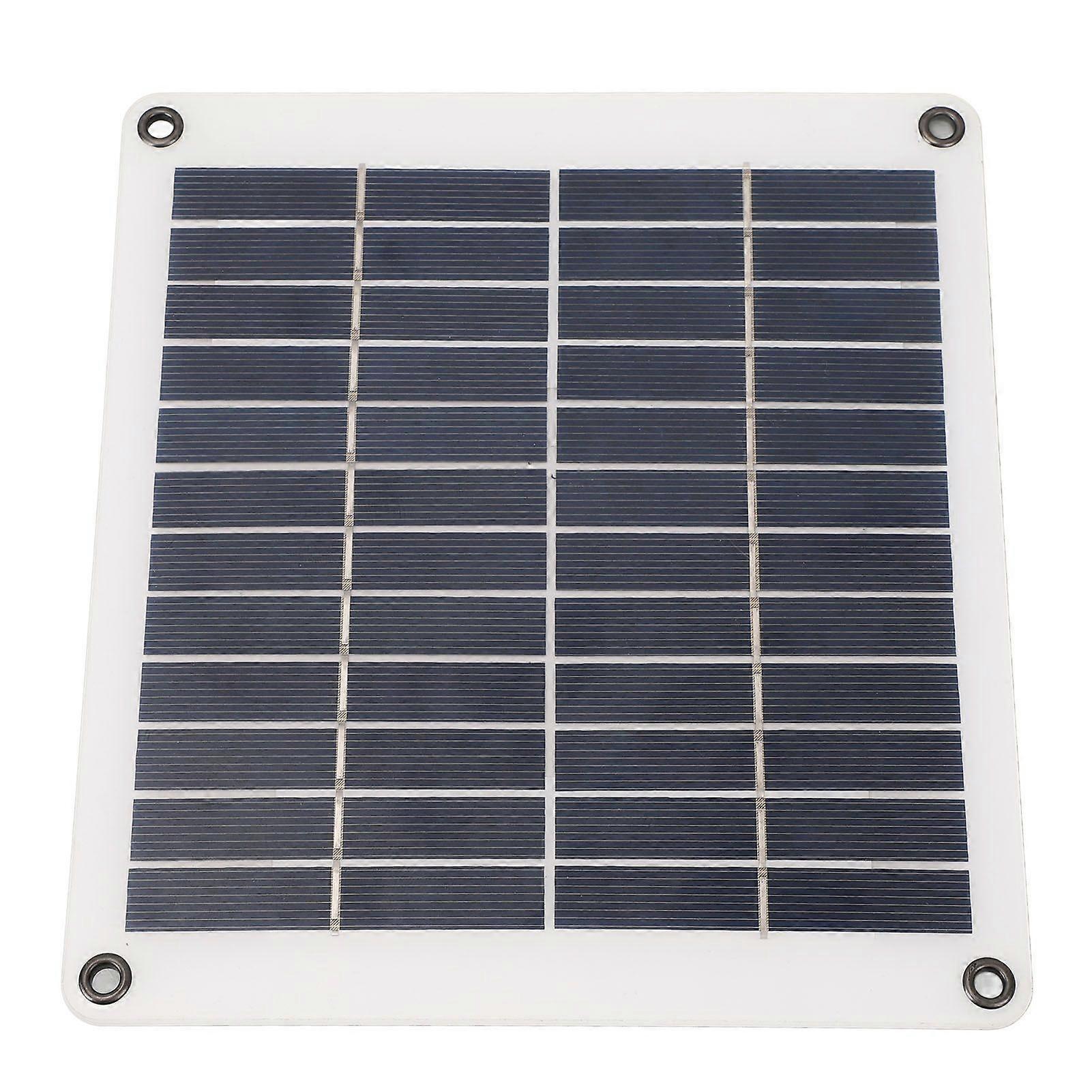 10W Portable Solar Charger for 912V Battery High Efficiency Polycrystalline Silicone Solar Panel for Solar Toys