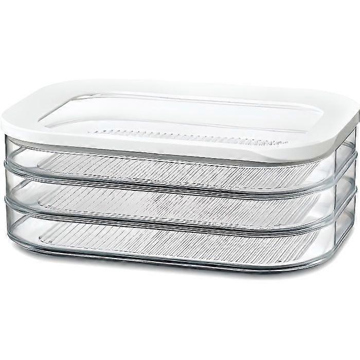 Charcuterie Storage Box - ROSTI MEPAL - Modula - White - 22.4 x 16 x 8.6 cm - Dishwasher Safe