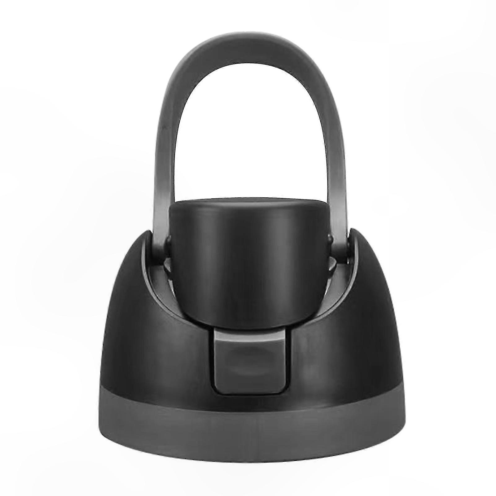 One Button Thermos Bottle Replacement Lid with No-Leak Flip Top for Travel and Outdoor Use