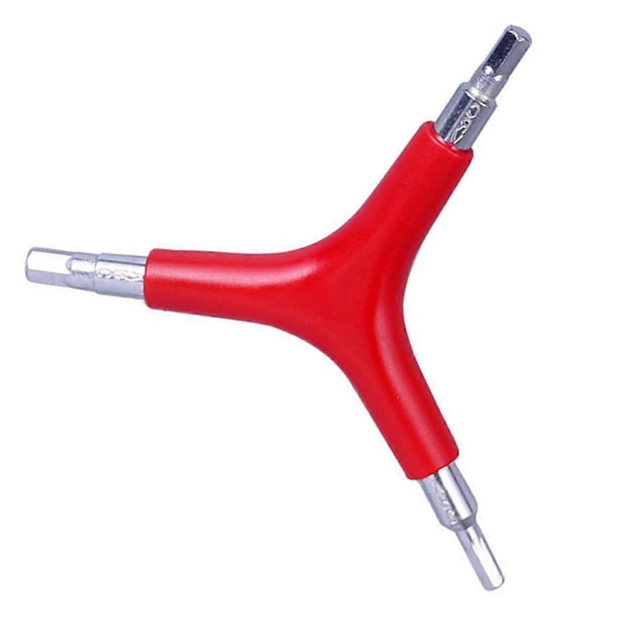 Trigeminal YType Wrench 3Way Socket Tool For Bikes 4mm 5mm 6mm Hex Keys Bicycle Maintenance Tool