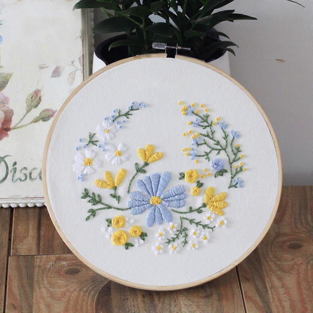 Embroidery Kit Set for Beginners-Handmade Embroidery DIY WUD7378