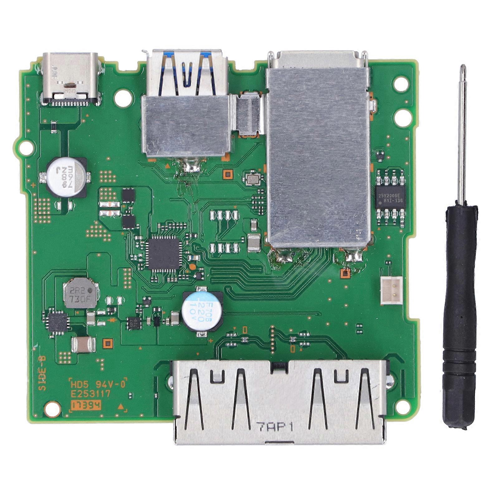 HDMI Charging Docking Station Mainboard Replacement with USB Ports and Screwdriver