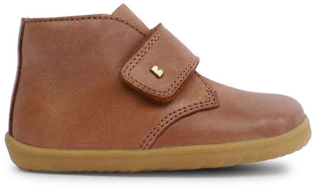 Bobux Step Up Boys Desert Boots Caramel