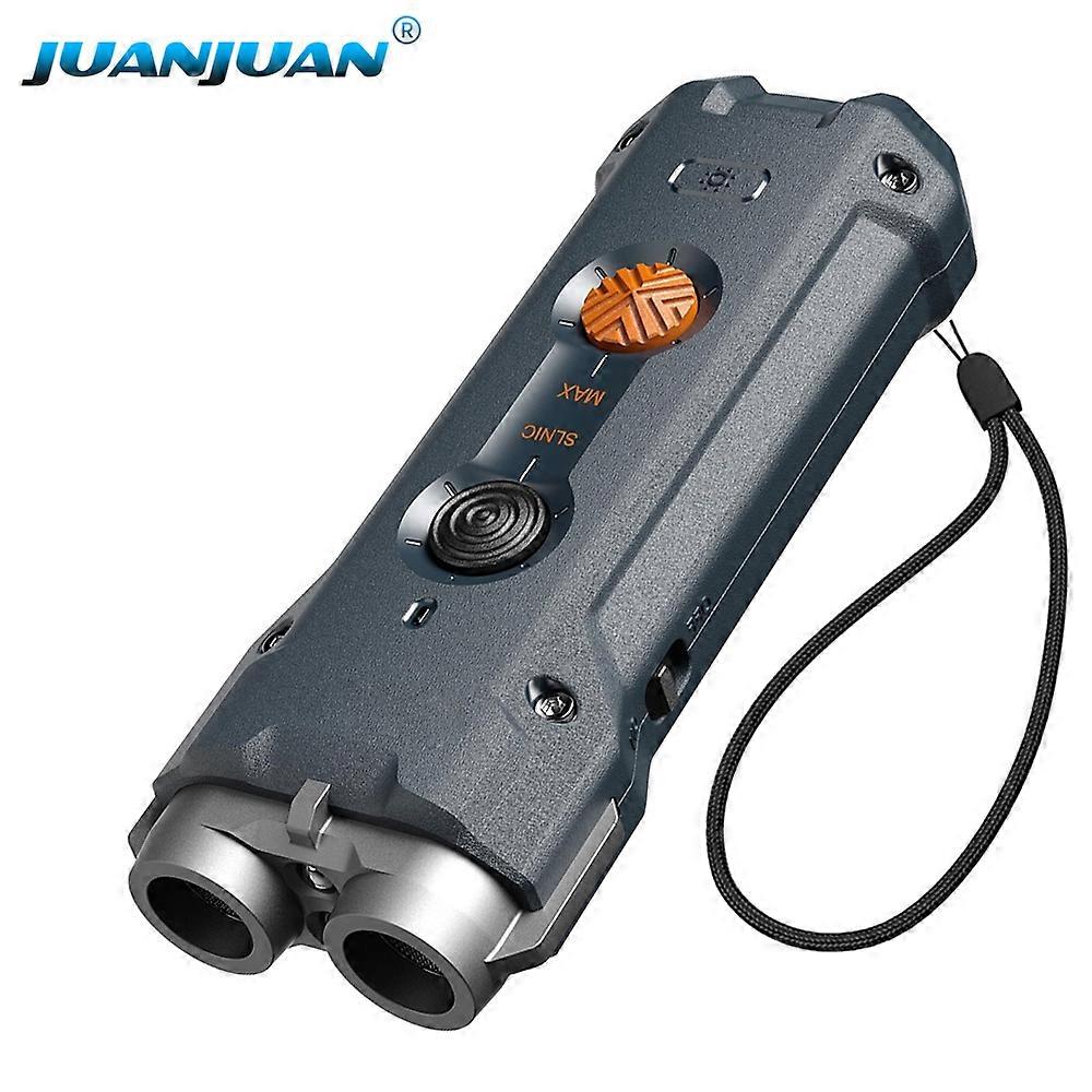 2025 New Ultrasonic Dog Repeller Portable Dog Bark Deterrents Devices Rechargeable Anti Barking Dog Trainer With LED Flashlight