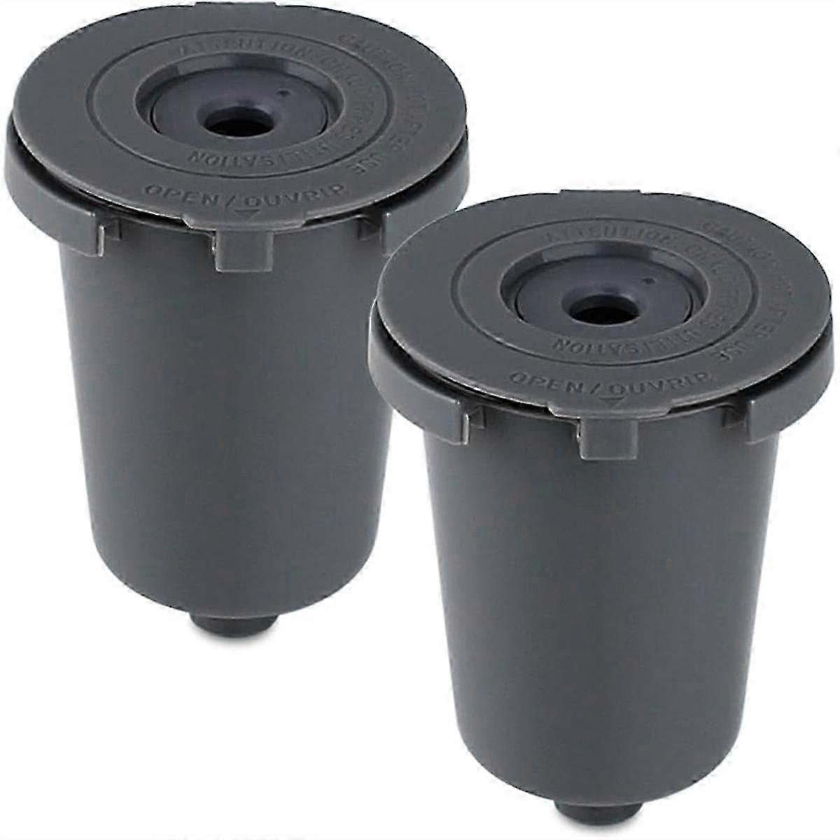 2pcs for -RFC HomeBarista Reusable Filters Cup, Compatible with for Single Coffee Makers