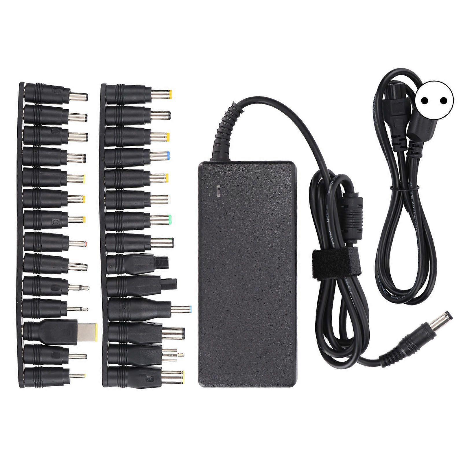 Laptop Power Adapter DC 65W Universal Laptop Replacement AC Power Supply with 28 DC AdaptersEU Plug