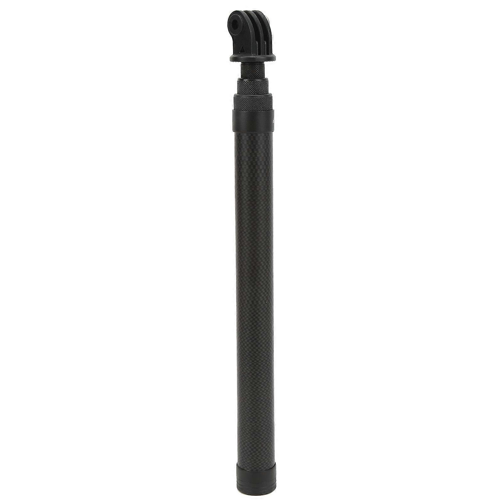 Carbon Fiber Selfie Stick 6 Sections Adjustable Length Selfie Stick for Insta360 Panoramic Camera