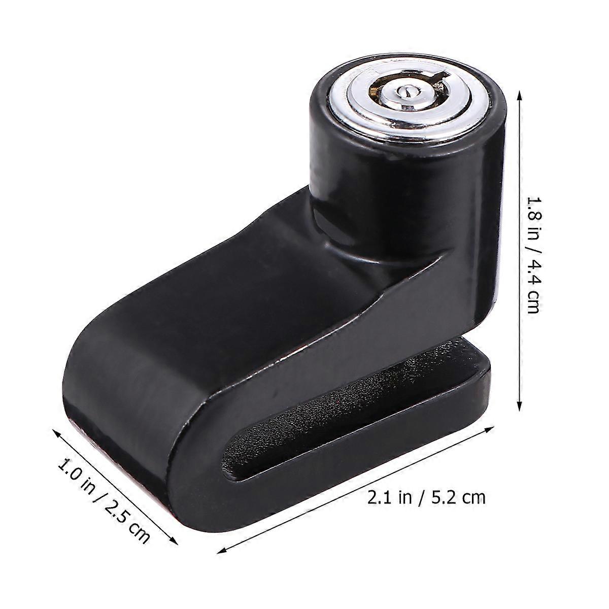 Disc Brake Lock for Bike Designed for Locking 1Pcs Black