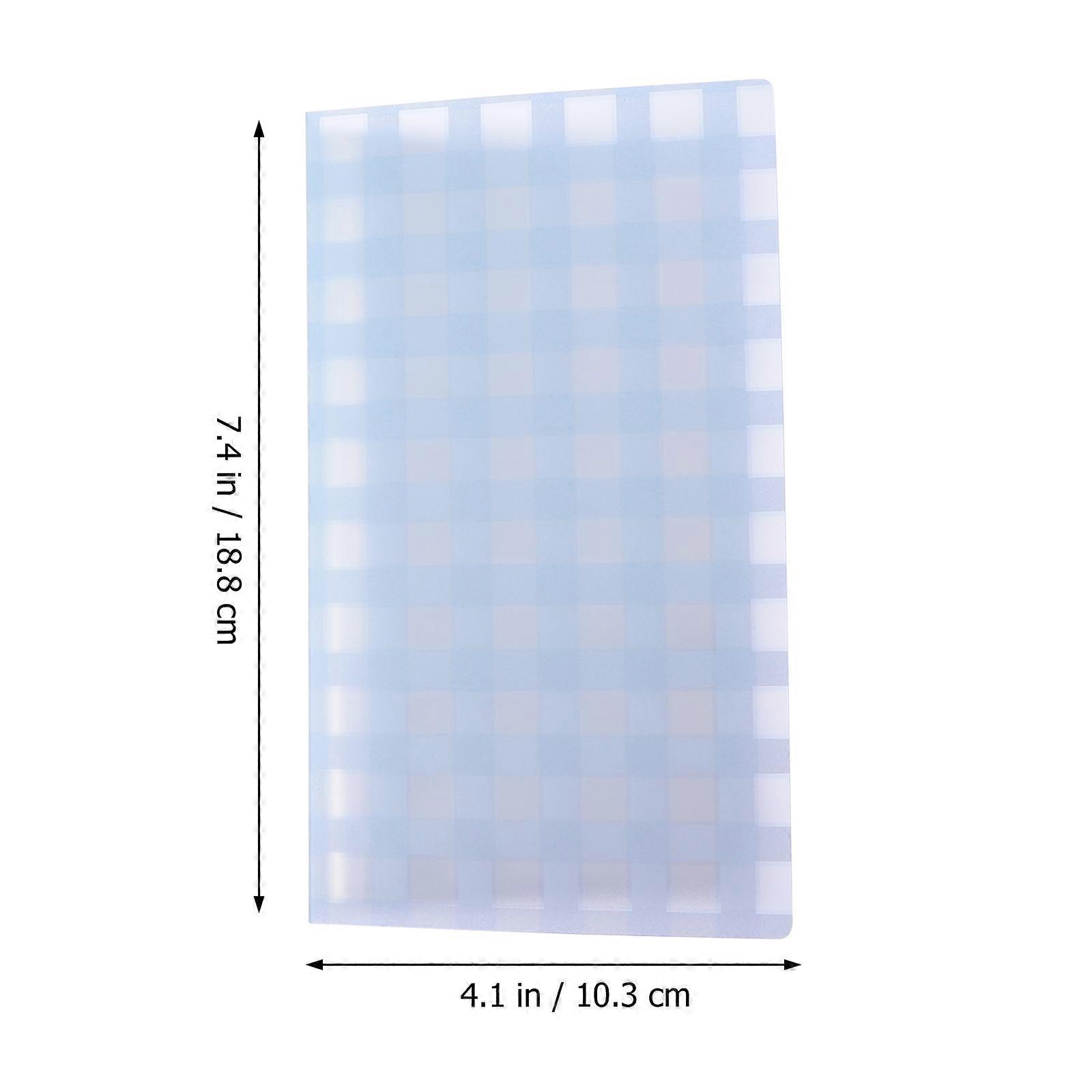 Name Cards Case Business Cards Protection Office Use Blue Pp Portability 2Pack