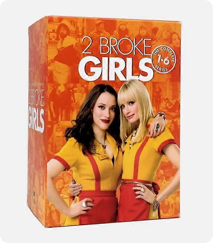 2 Broke Girls: The Complete Series Seizoenen 1-6 (DVD, 17-Disc Set)