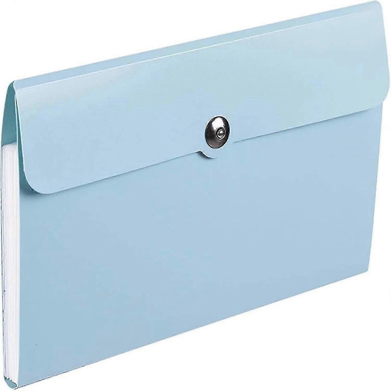 Organ Folder 8 Pockets A5 File Folder Multi-function Binder Organ Bag Ticket Folder Filing