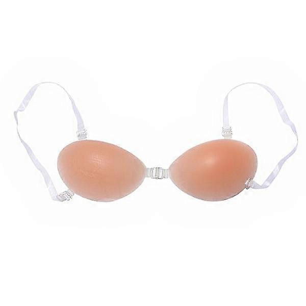 Self-Adhesive Invisible Silicone Bra with Shoulder Strap One Pair