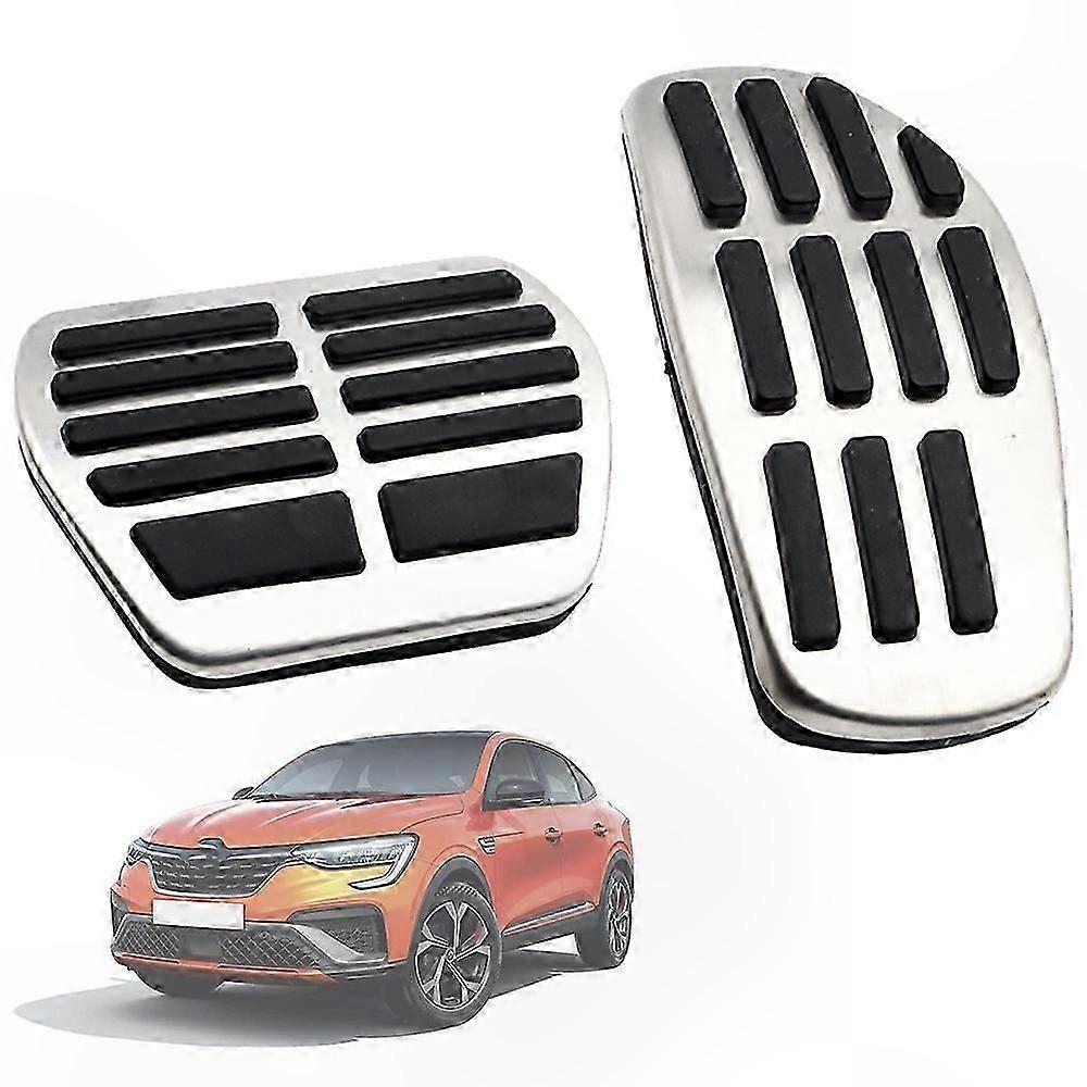 Universal Car Pedal Cover Set - Non-Slip Rubber Brake and Gas Pad for Various Models Styling Accessory