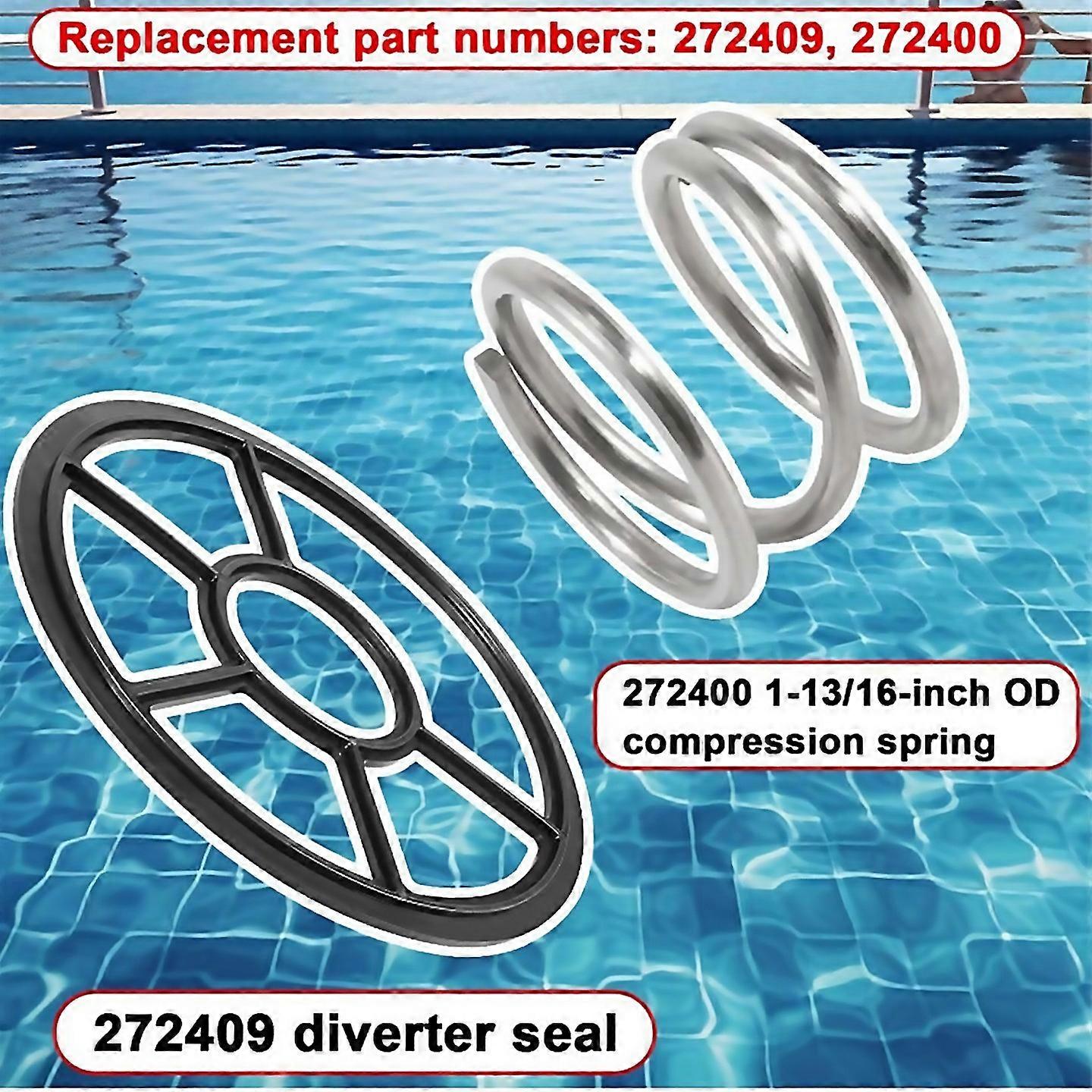 For 2 Inch Hiflow Pool Filter Seal Spring Kit 272409