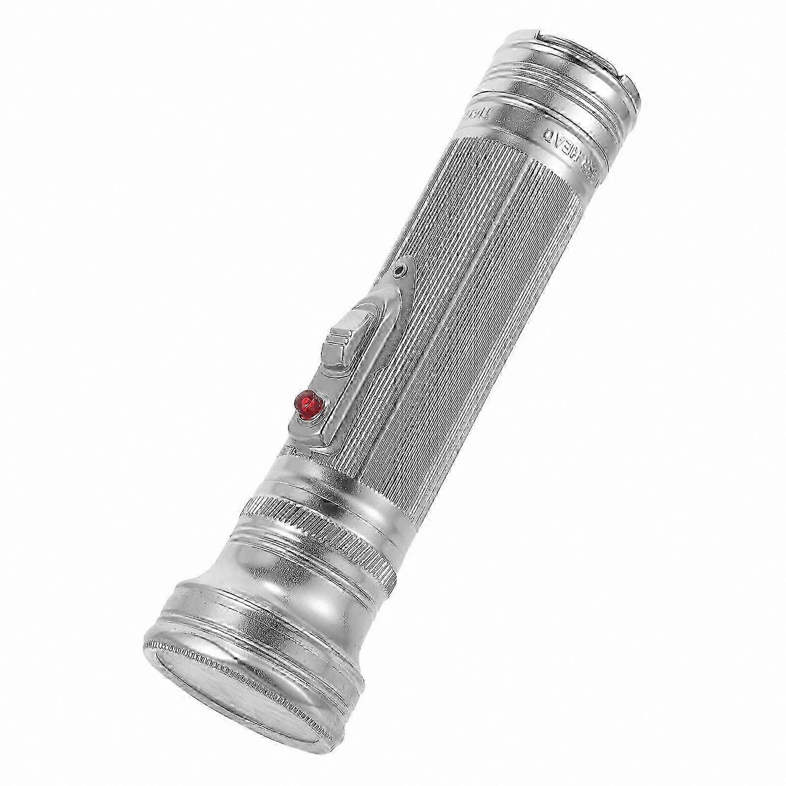 Vintage Metal Flashlight for Outdoor Use