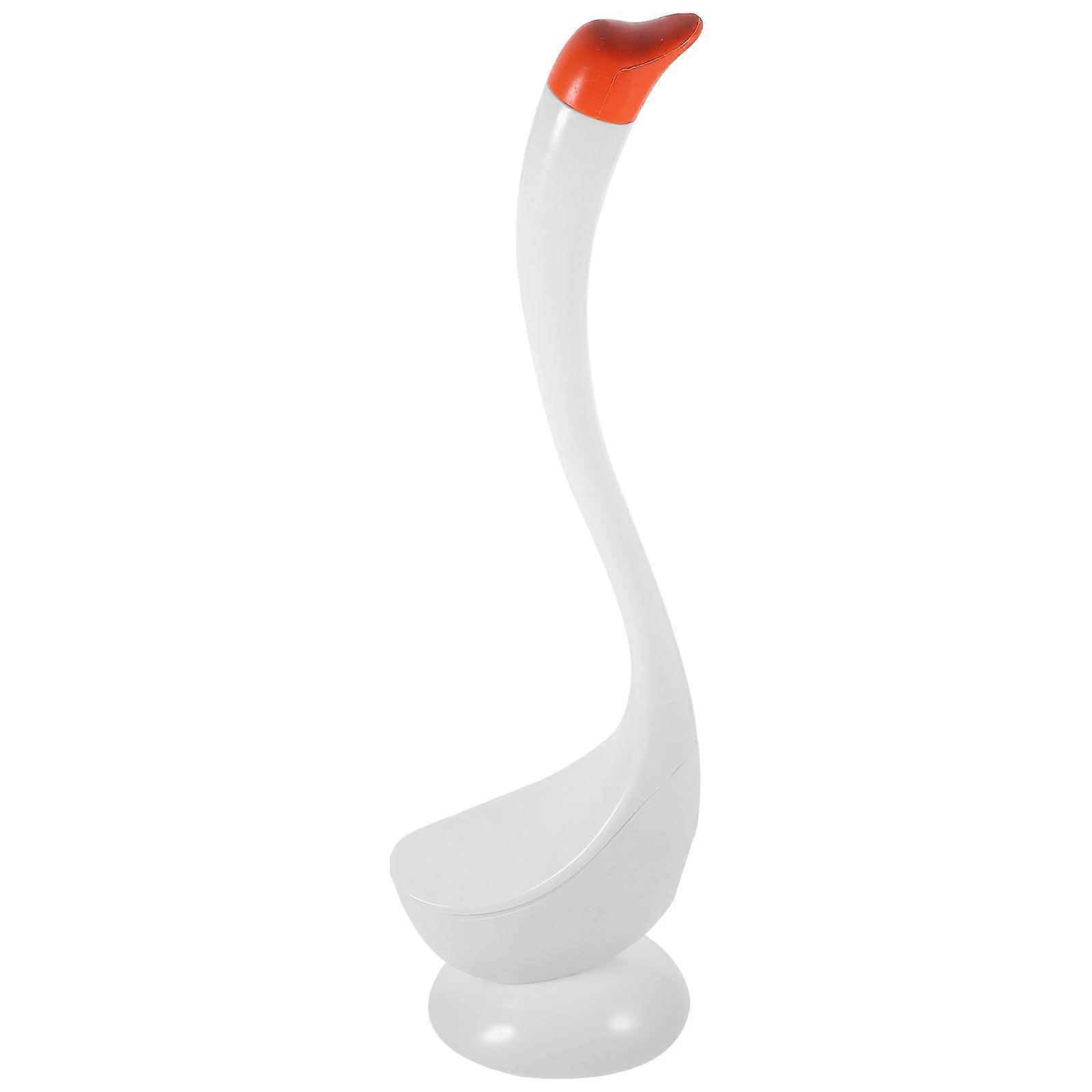 Bathroom Toilet Brush and Holder for Cleaning Use Swan Style 2Sets