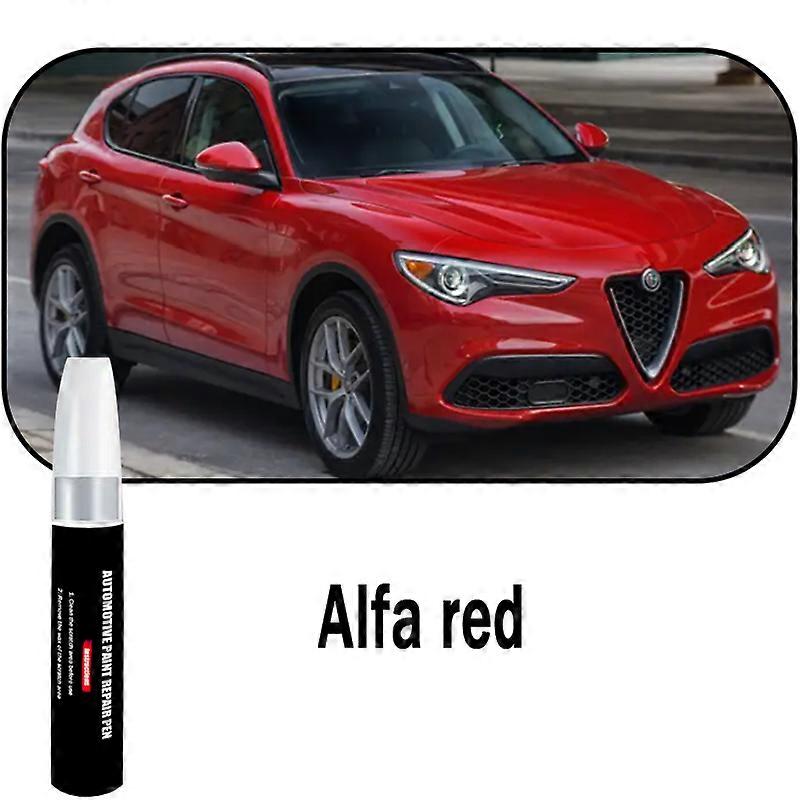 עט תיקון צבע לרכב תואם עבור ALFA ROMEO STELVIO / STELVIO QUADRIFOGLIO מגע צבע מסיר שריטות צבע אביזרי טיפול בצבע