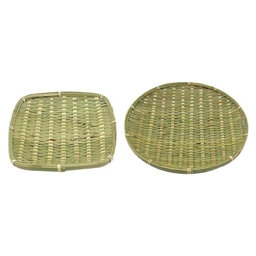 Decorative Storage Basket Baskets Synthetical Material Home Use 2Pcs