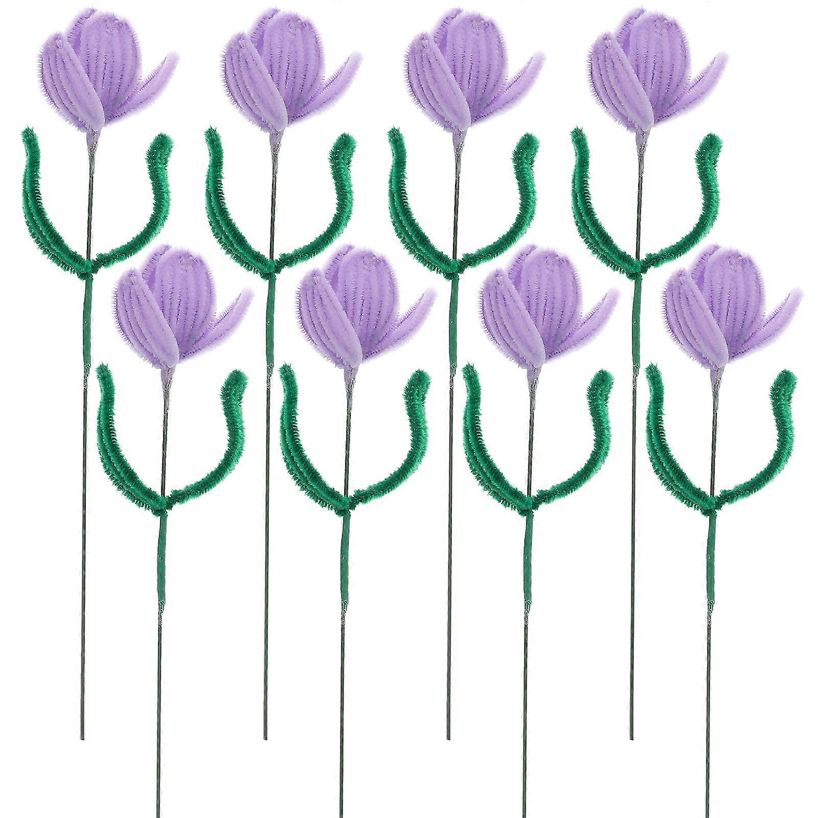 Crafting Bendable Chenille Stems for DIY Bouquet Making 2Sets