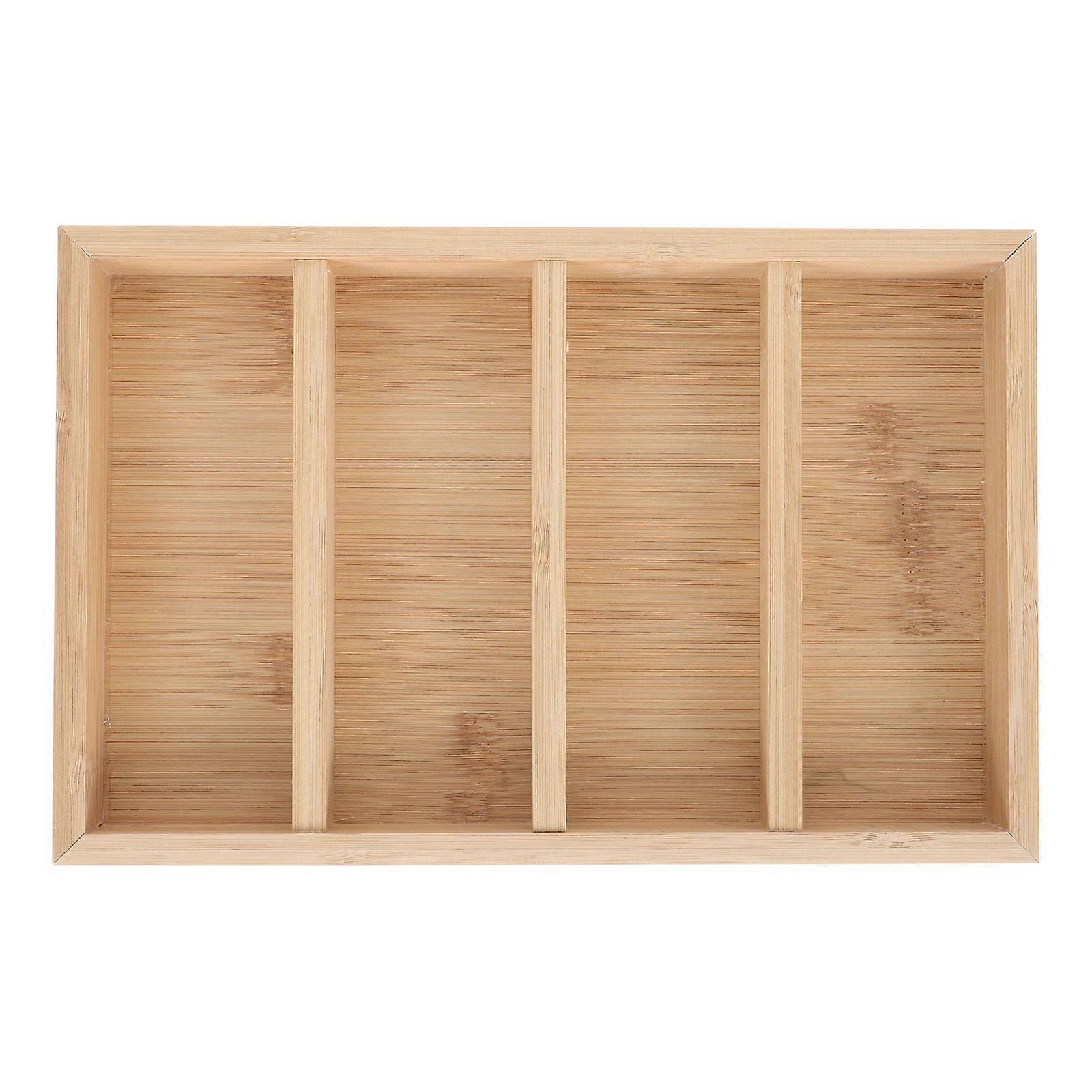 Eyeglasses Storage Tray Wooden Eyeglasses Tray Display Storage Home Use 1Set