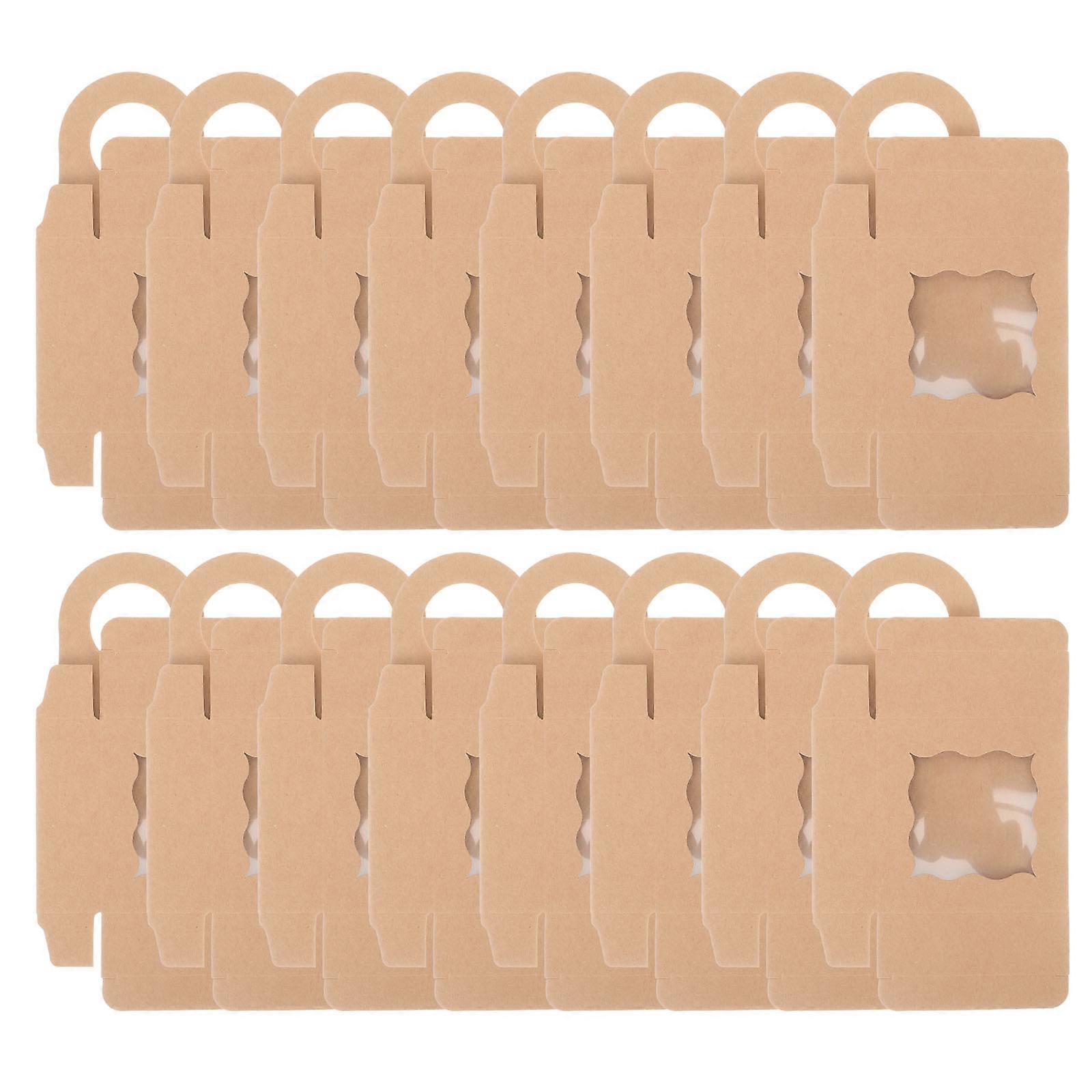 Paper Wine Box Portable Wine Storage Case for Home 50Pcs