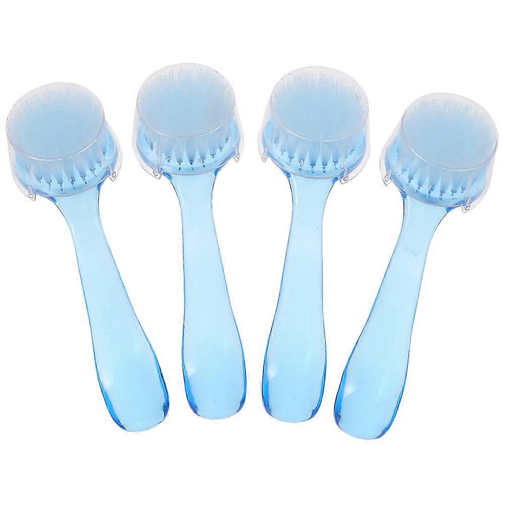Portable Nail Brush for Cleaning Manicure Tools 8Pcs Set