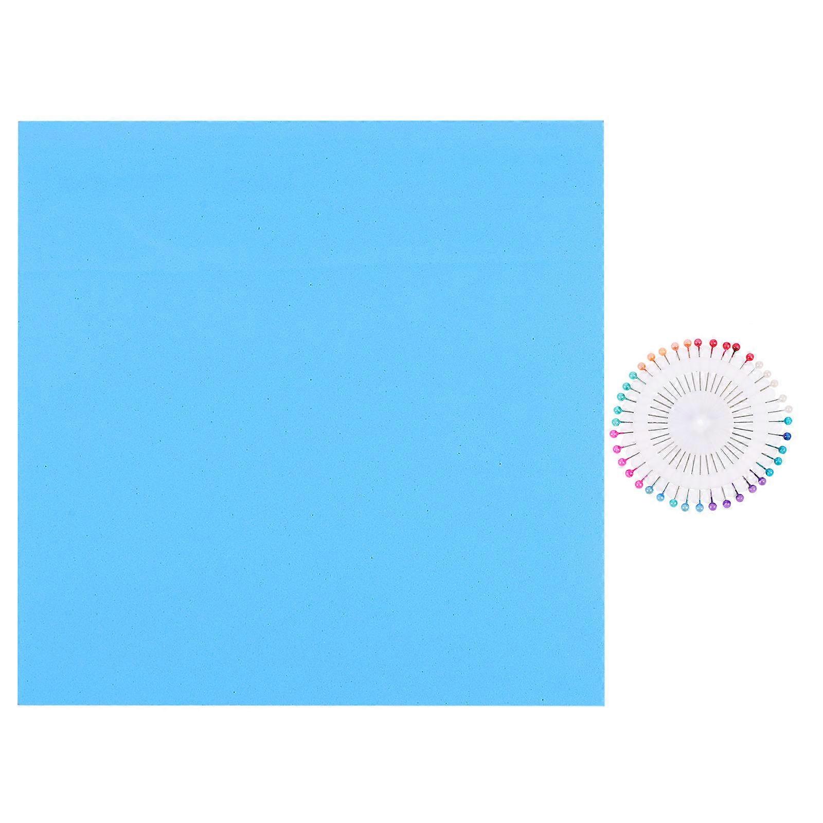 Kumihimo Disk Bracelet Weave Plate for DIY Crafting 2Sets Blue Foam Board