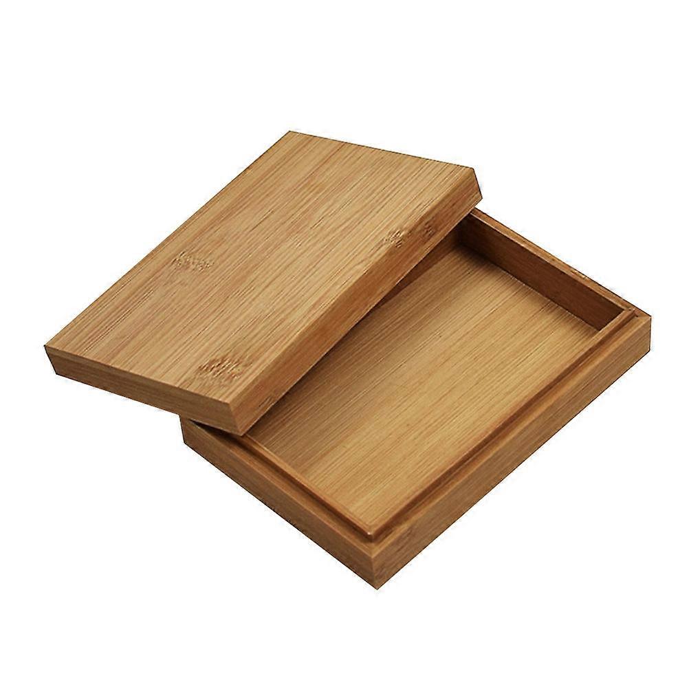 Tea Packing Box Wooden Brick Tea Storage Box for Storage Use 3Pcs