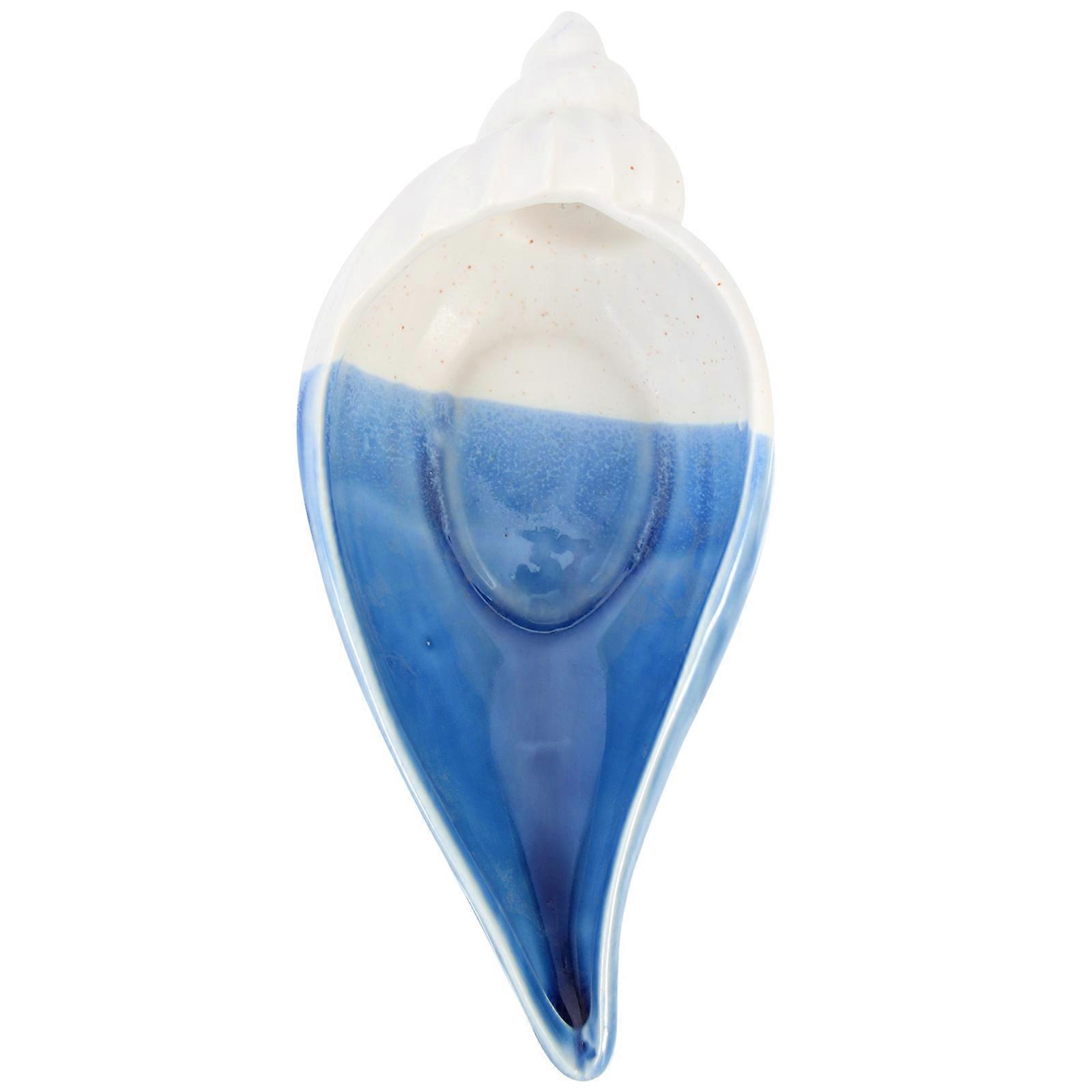 Conch Shape Key Storage Bowl Decorative Key Holder For Restroom Accessories 1Pack