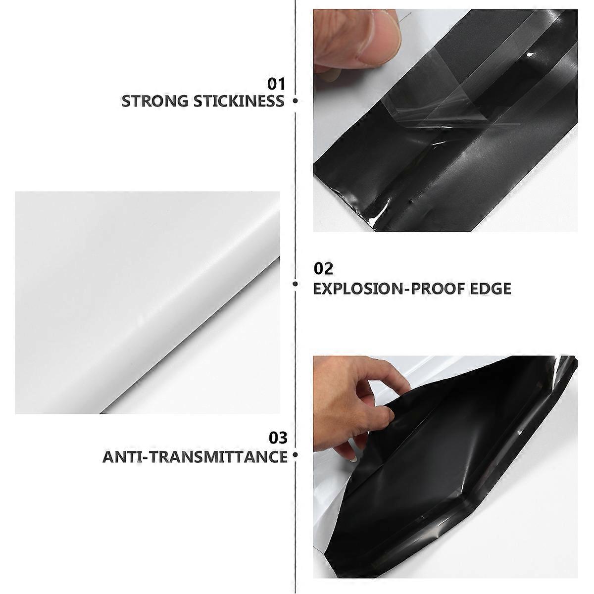 White Waterproof Express Bag Pe Material Self Sealing 100Pcs for Storage