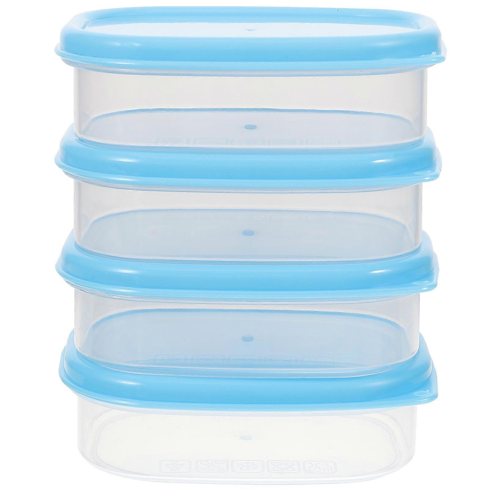 Reusable Whistle Box for Storage 8Pcs Sky-Blue Lightweight ABS Case