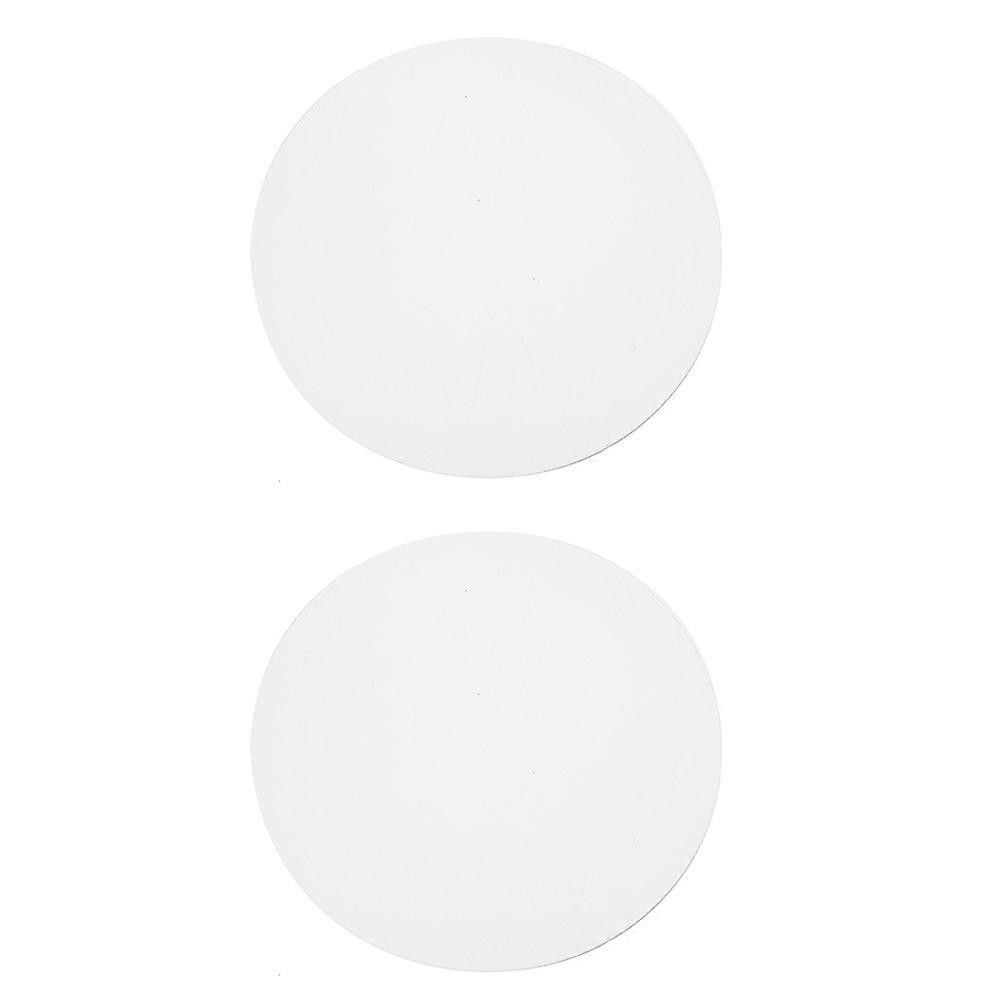 Handmade Acrylic Round Discs for Cake Base Discs 2Pcs Transparent Sheets