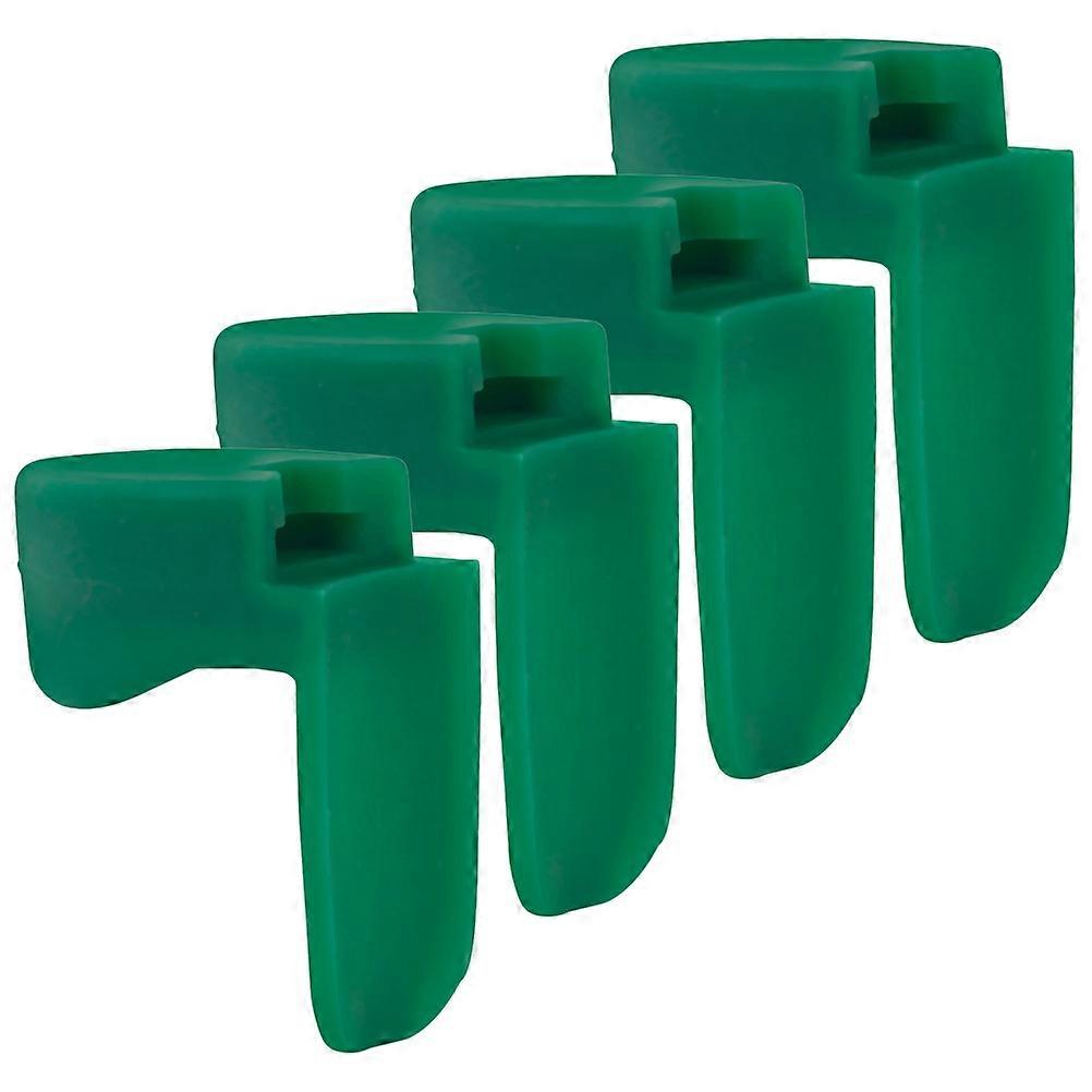 Clarinet Thumb Rest 4Pcs Silicone Support for Performance Practical Design Green Accessories
