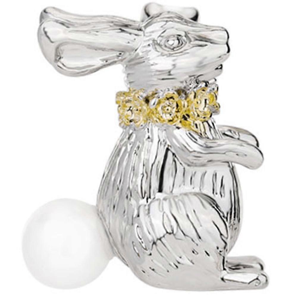 Decorative Brooches for Wearing 3Pcs Silver Cartoon Brooch