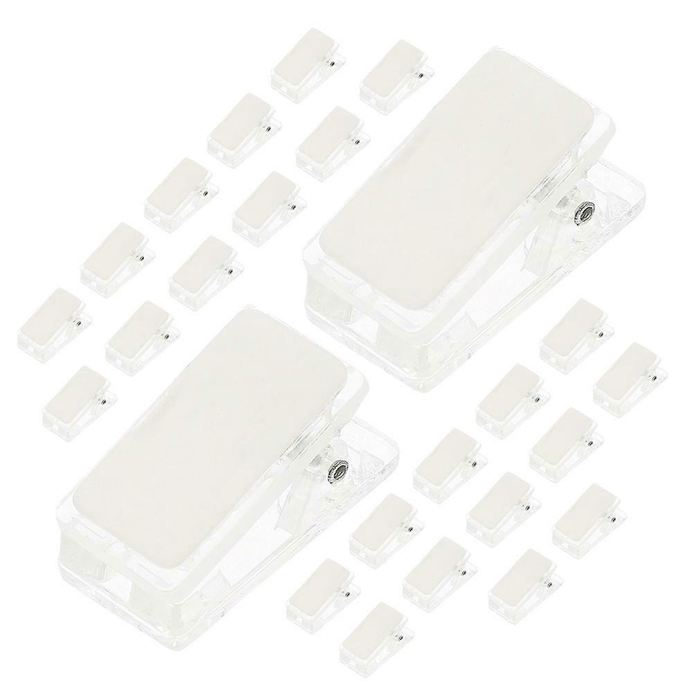 ID Card Clips Name Badge Fasteners 70 Pcs Small Simple Design Suitable for Home Use
