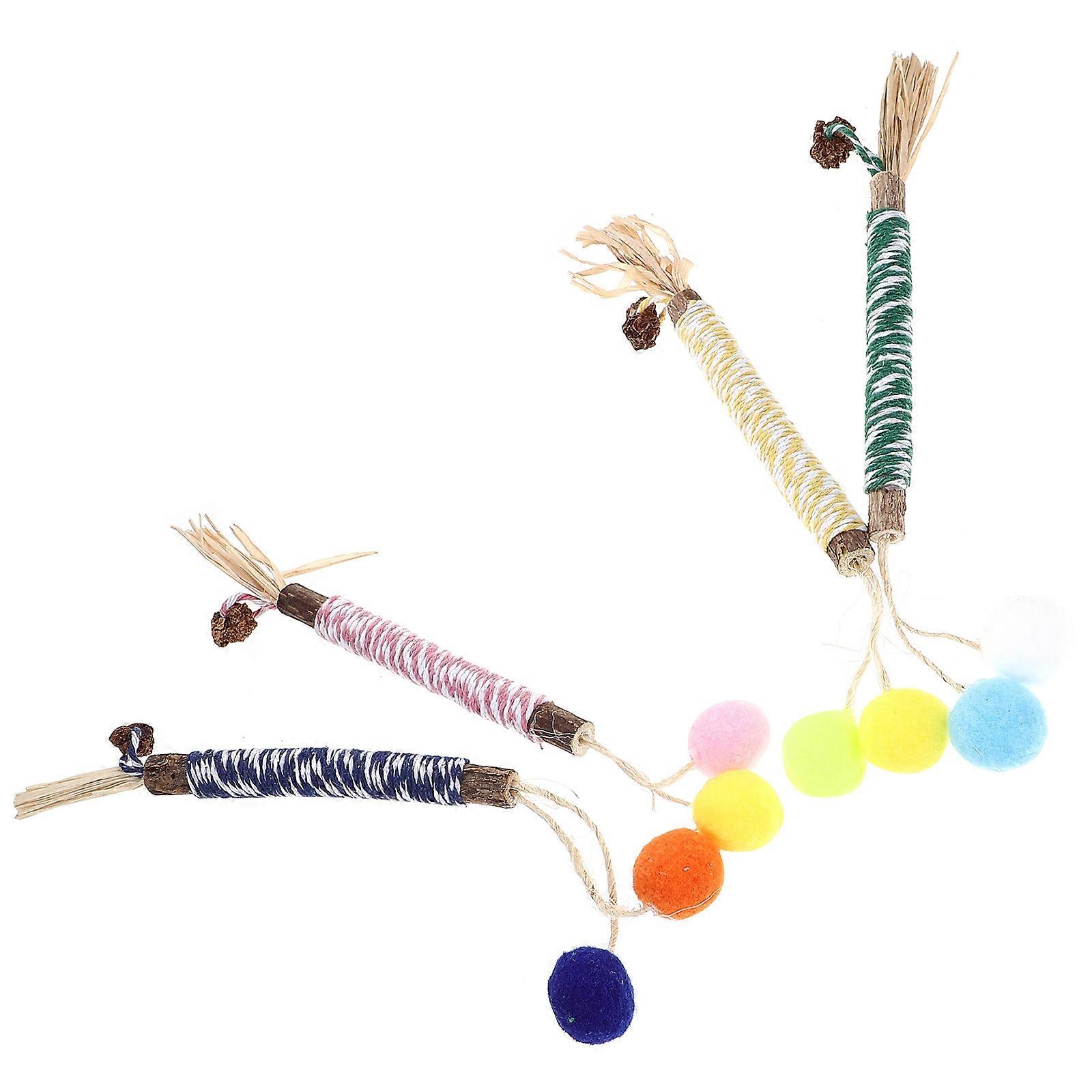 Actinidia Polygama Cat Chew Sticks Silvervine Toys for Indoor Cats 12Pcs