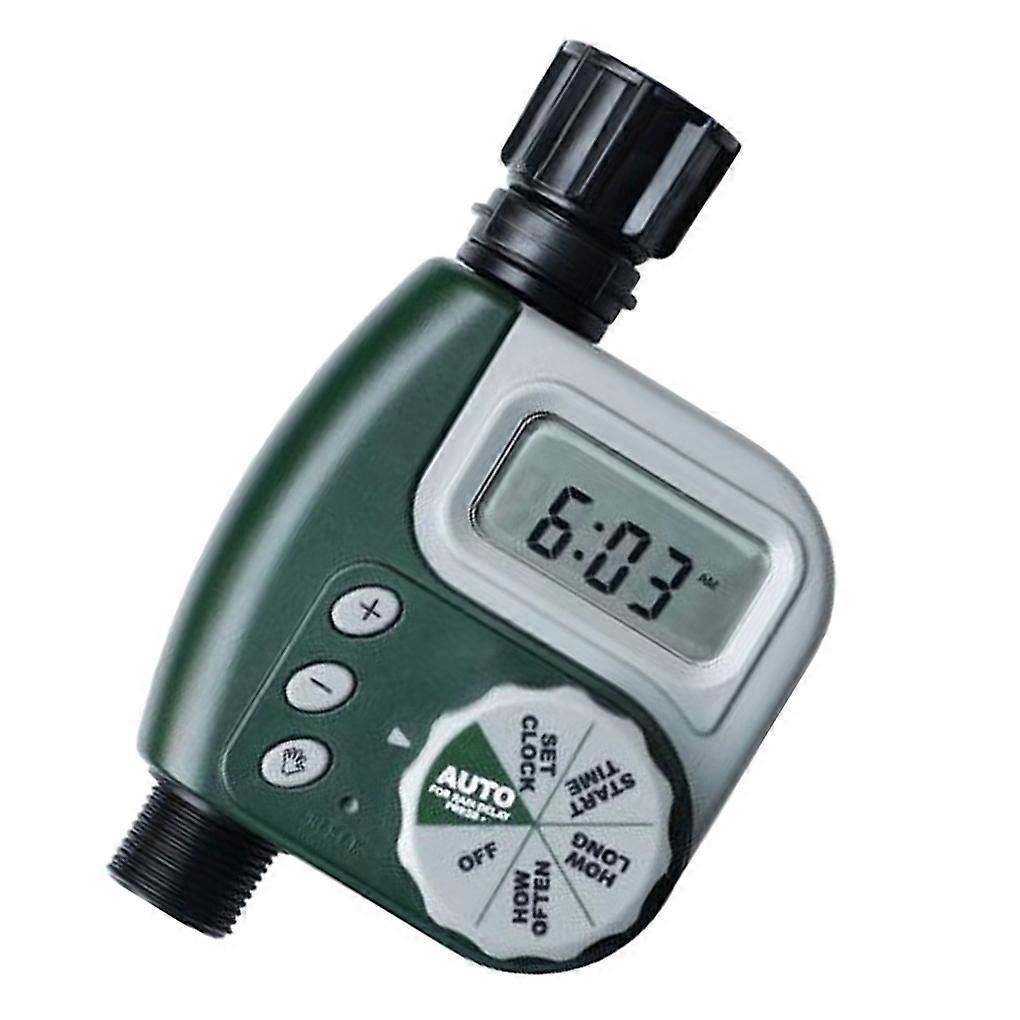 Garden Watering Timer Digital Irrigation Controller Adjustable Waterproof Greenhouse Plant Water Timer